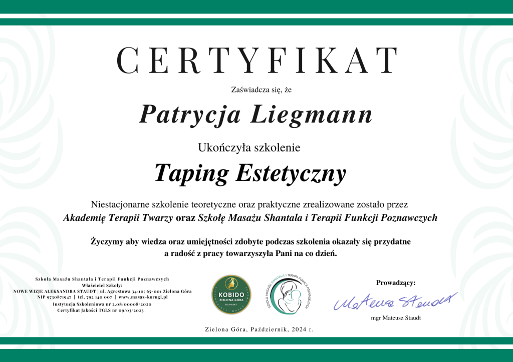 Certyfikat Taping Estetyczny (80)